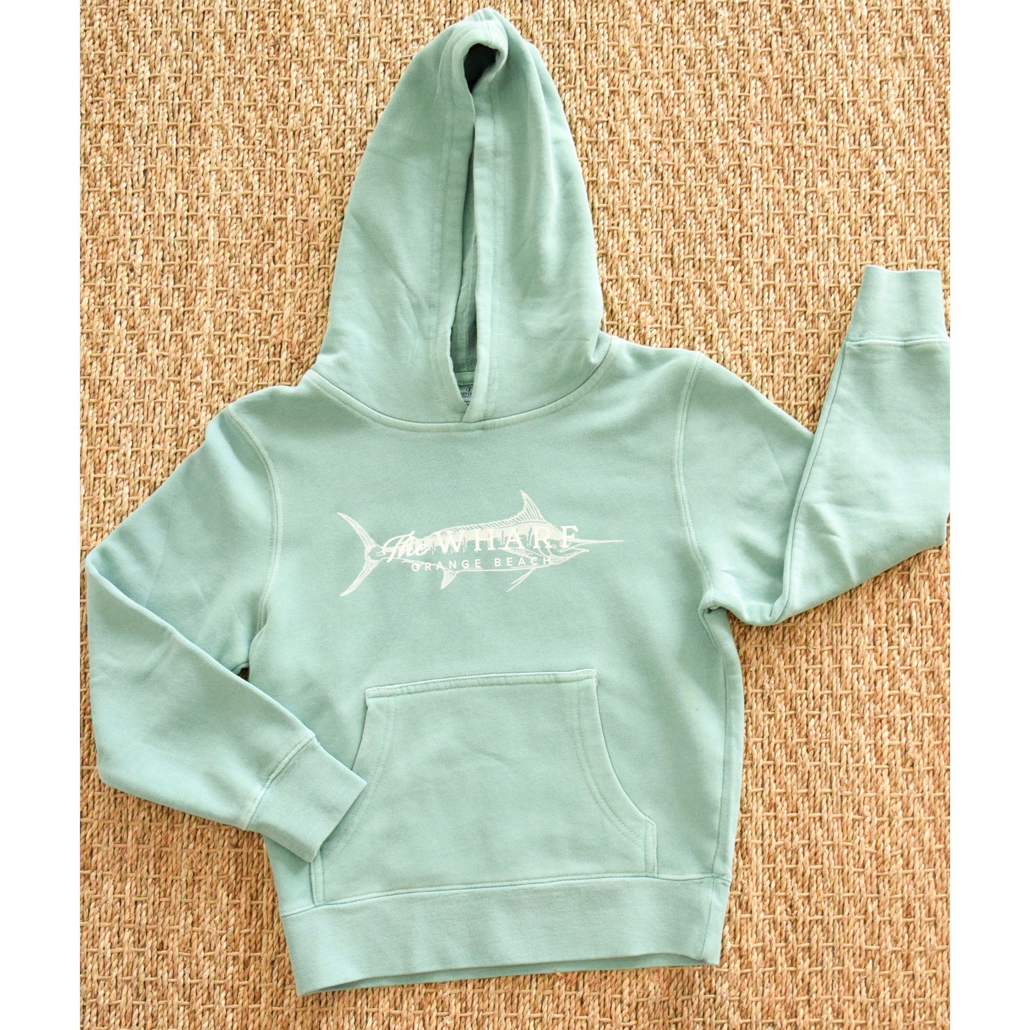 Faded Marlin Youth Hoodie