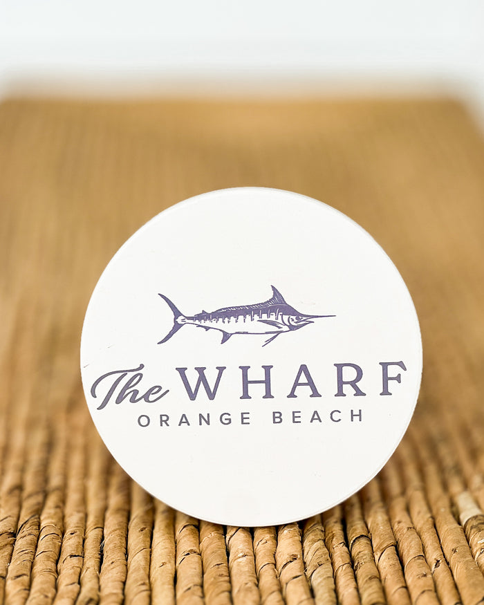 Wharf Logo Coaster